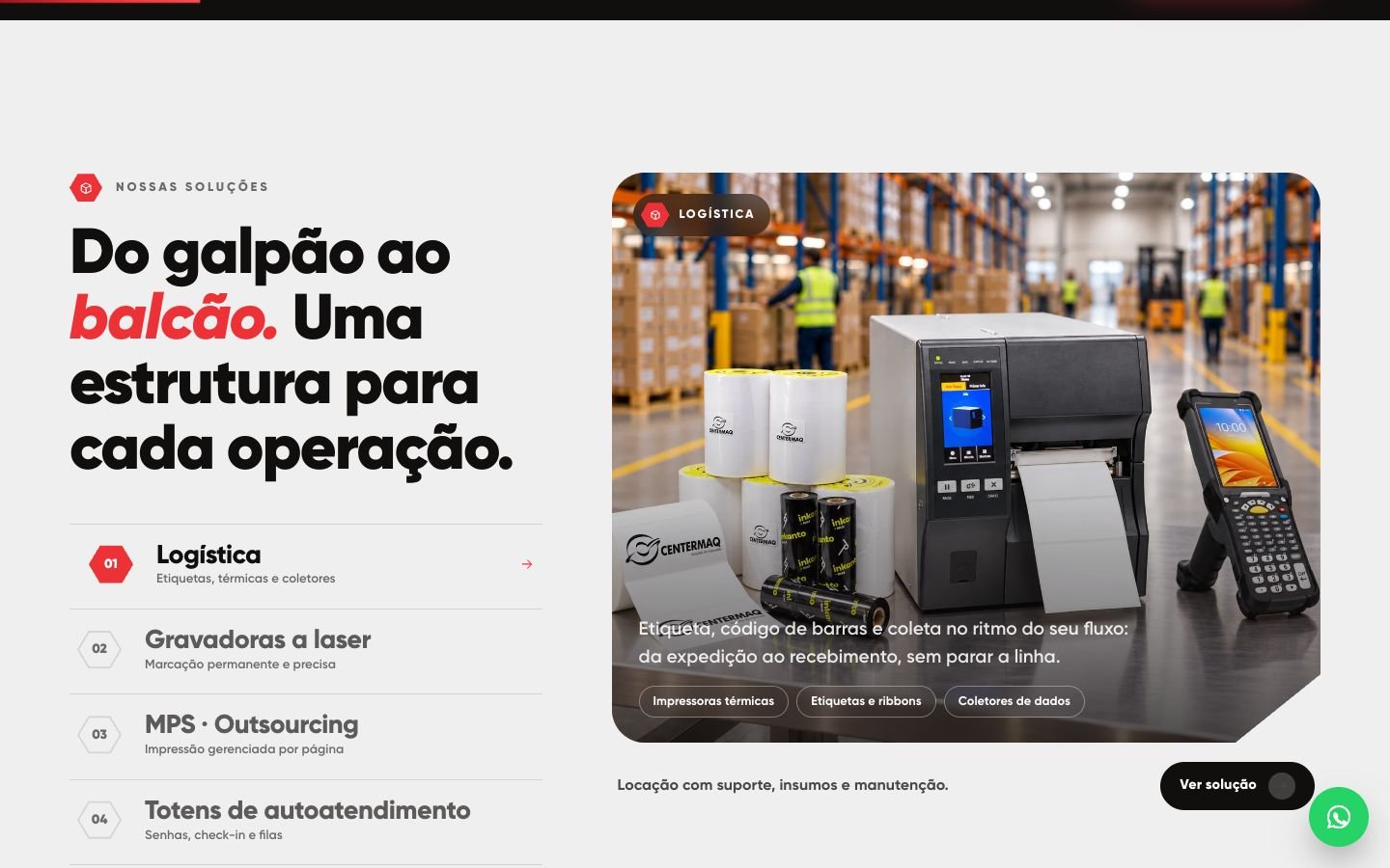 Do galpão ao balcão