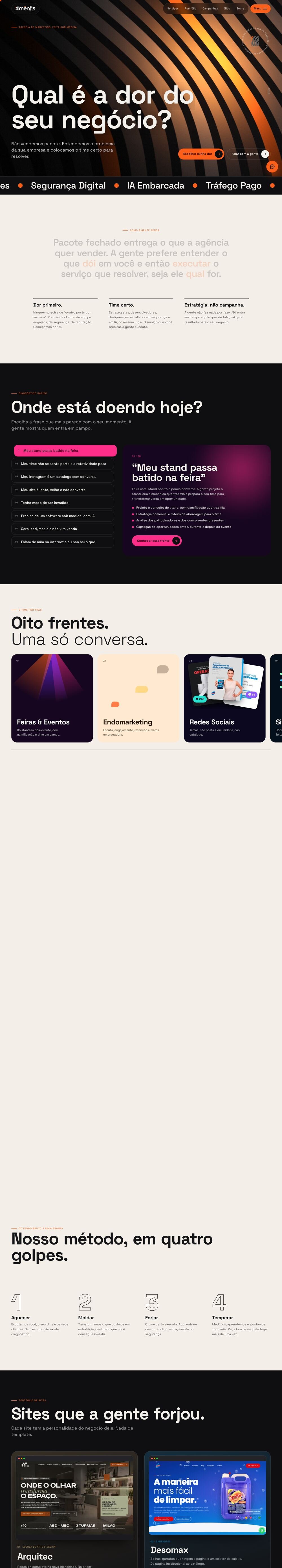 Site da Mênfis